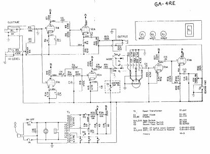 gibson ga 4re oilcan reverb echo schematic