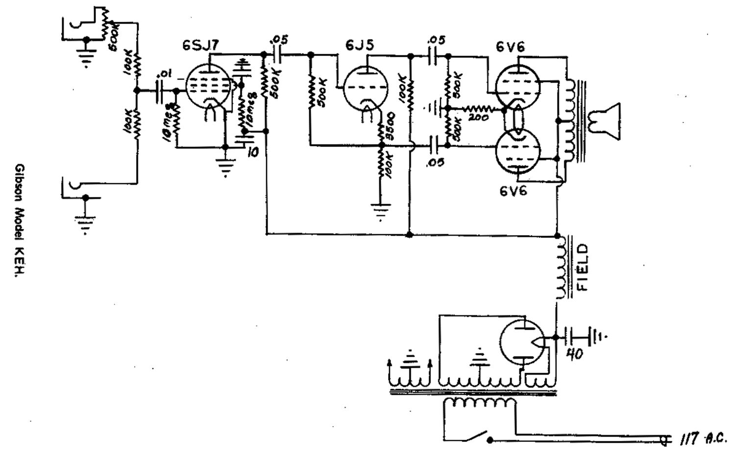 gibson keh schematic