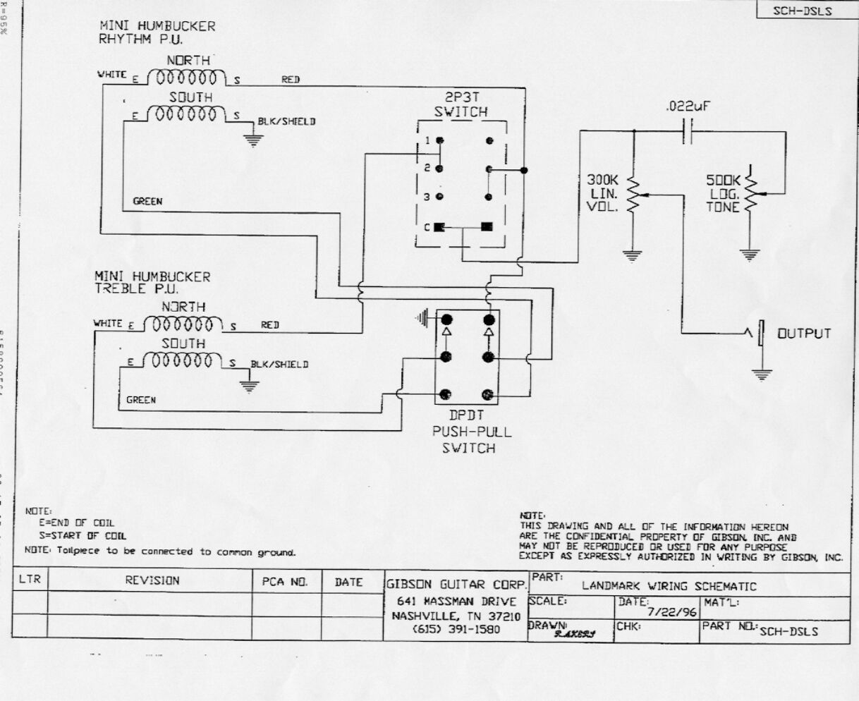 gibson landmark wiring diagram