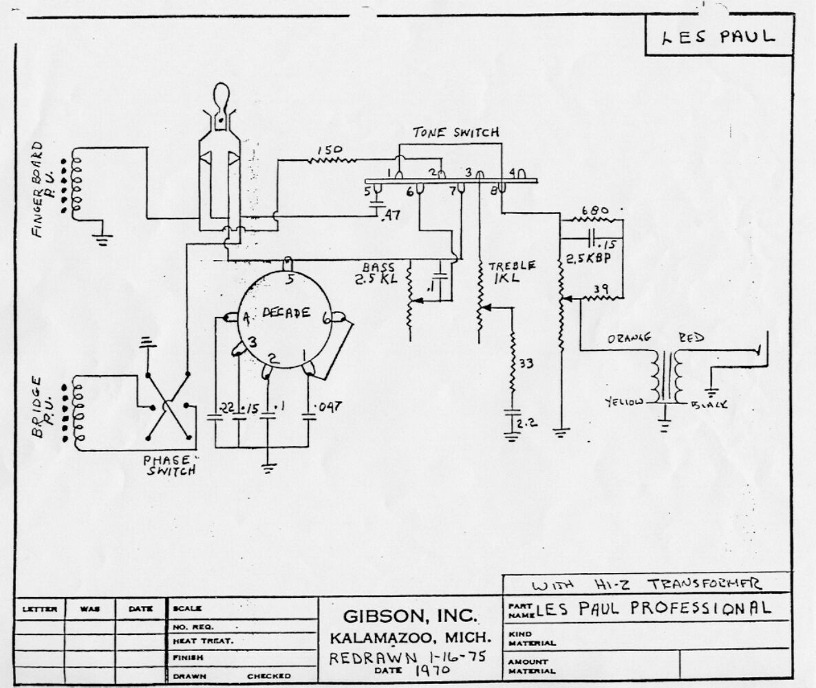 gibson lespaul pro wiring diagram