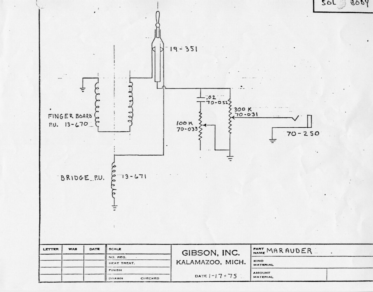 gibson marauder wiring diagrams