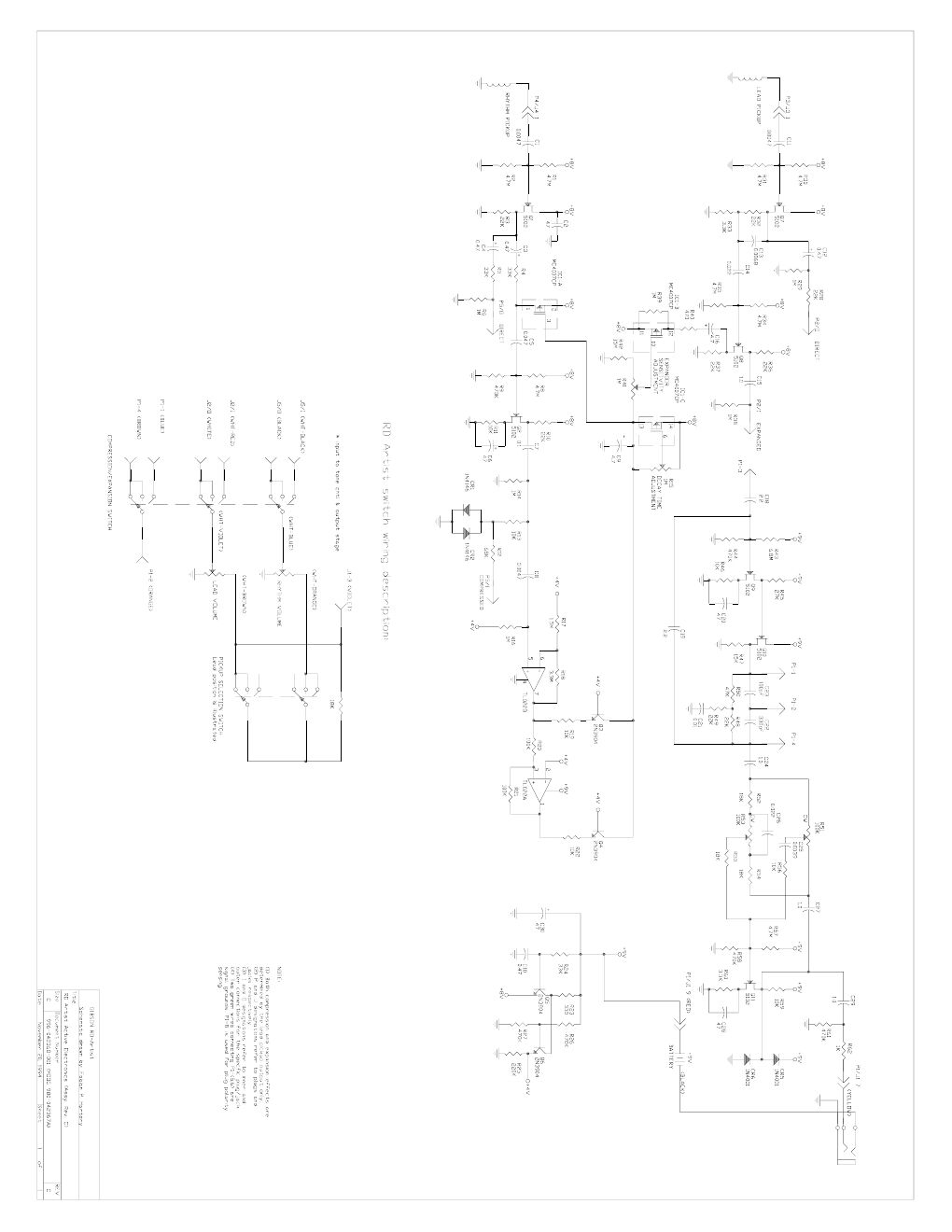 gibson rd artist active preamp schematic