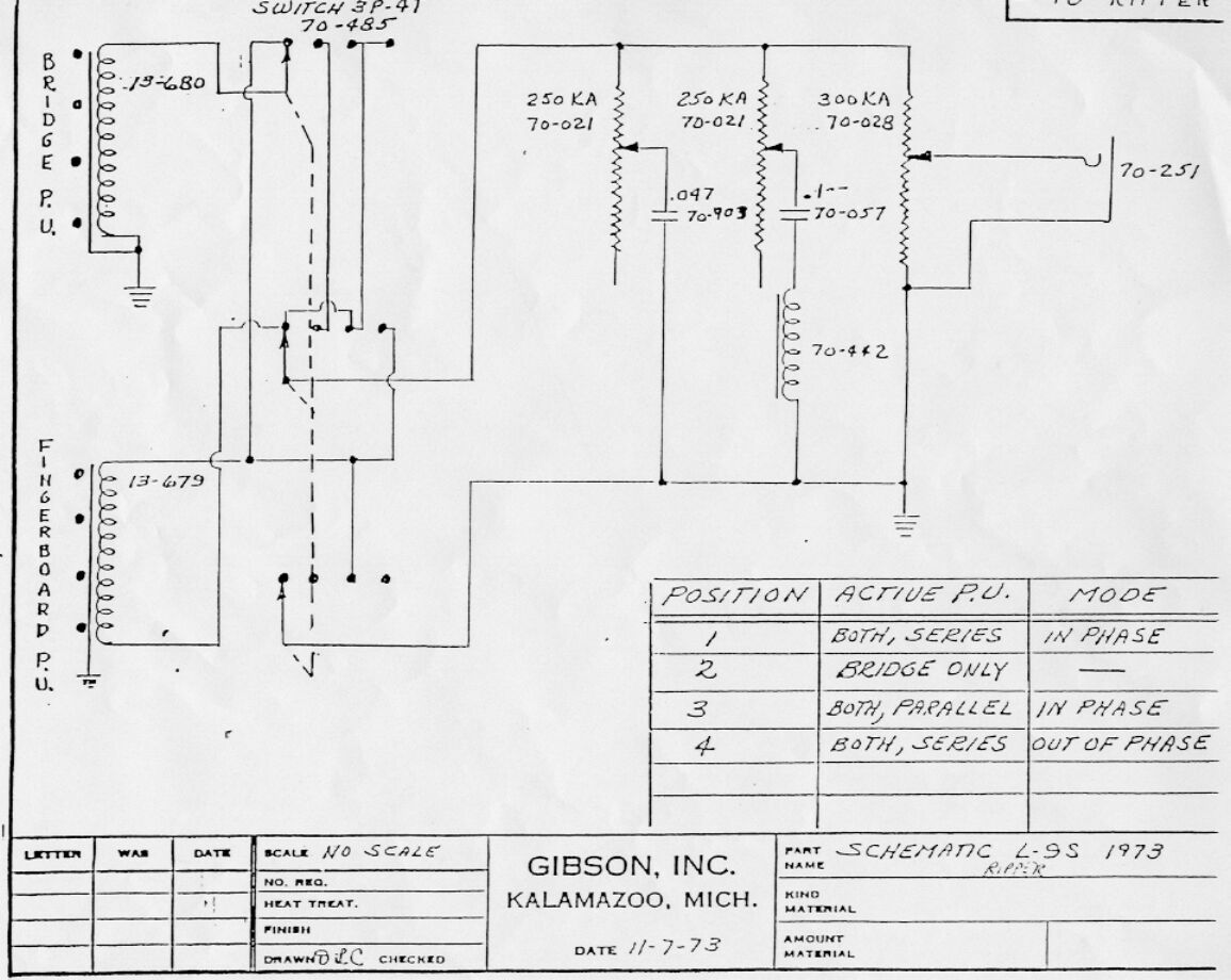 gibson ripper l9s wiring diagrams