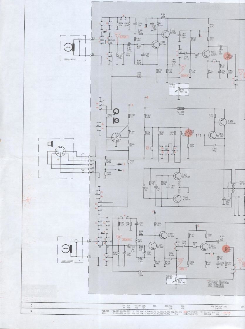 Grundig CF 5100 Schematic