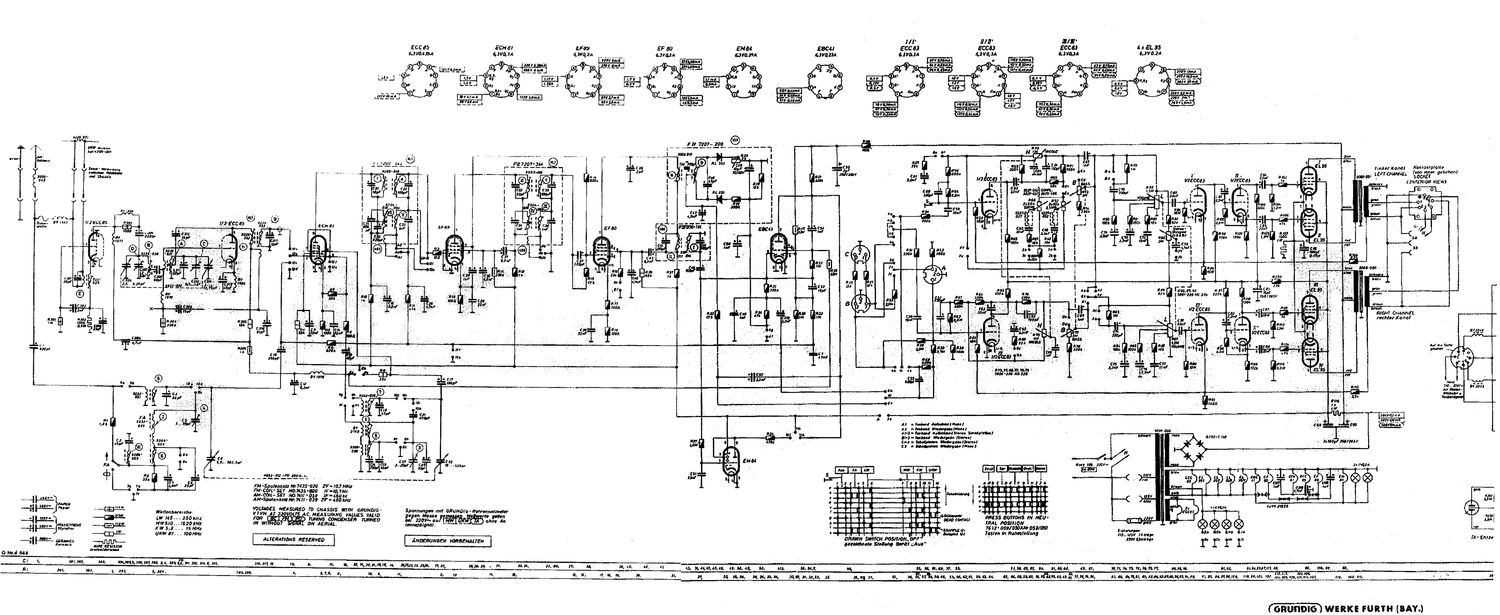 Grundig SO 161 Schematic