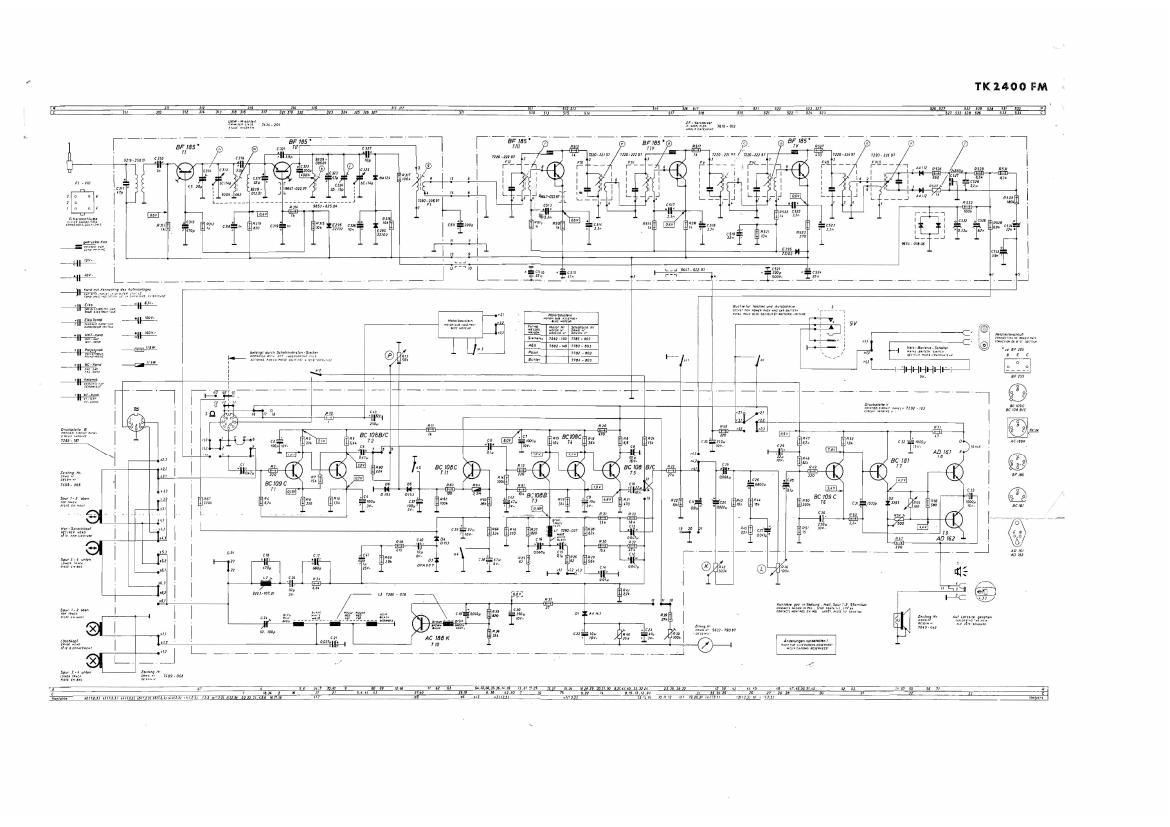 Grundig TK 2400FM Schematic