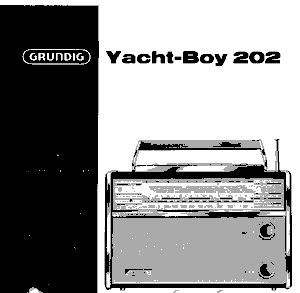 grundig yacht boy 10 service manual
