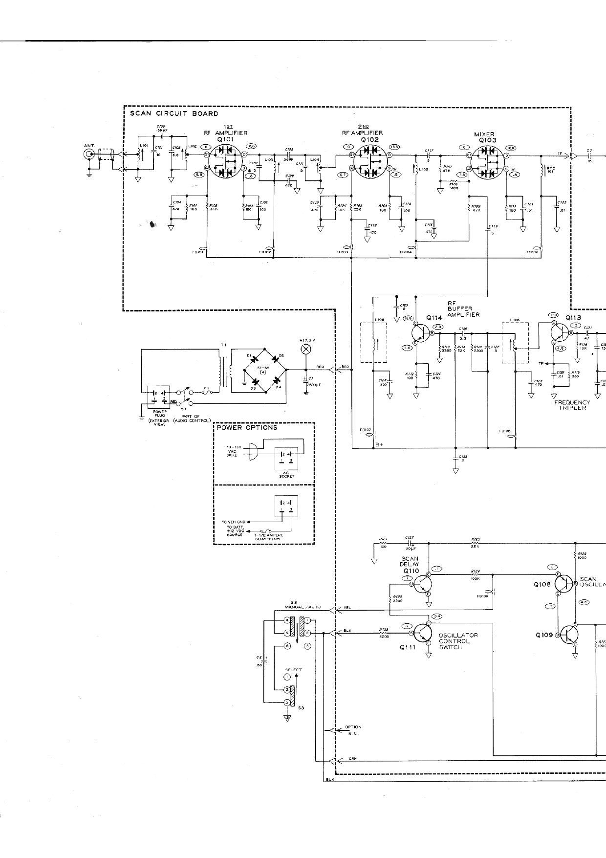 Heathkit GR 110 Schematic