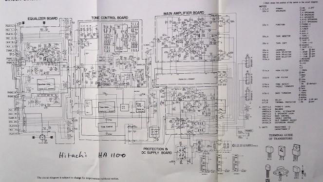 Hitachi ha 3800 схема