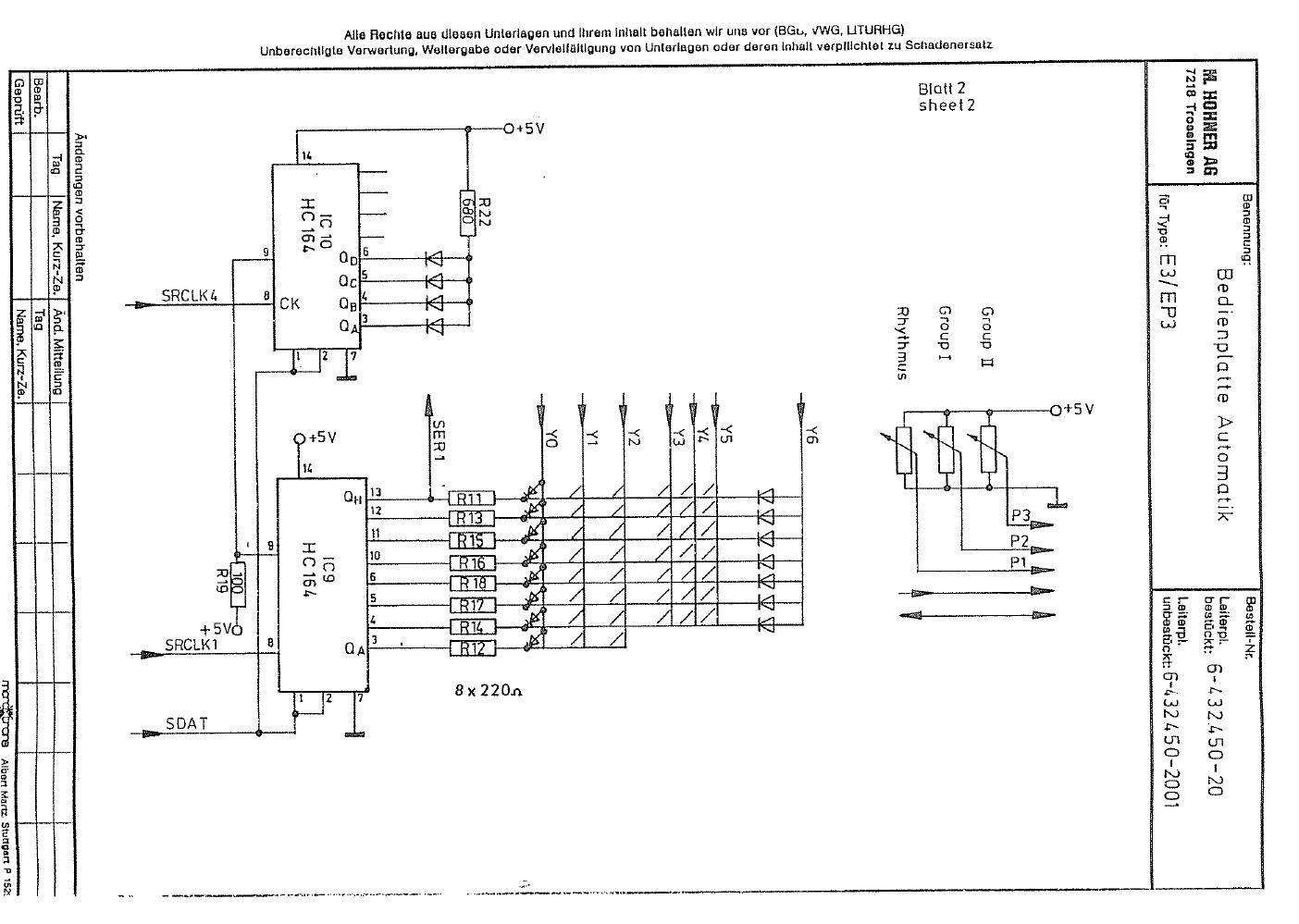 hohner e3 ep3 schematics