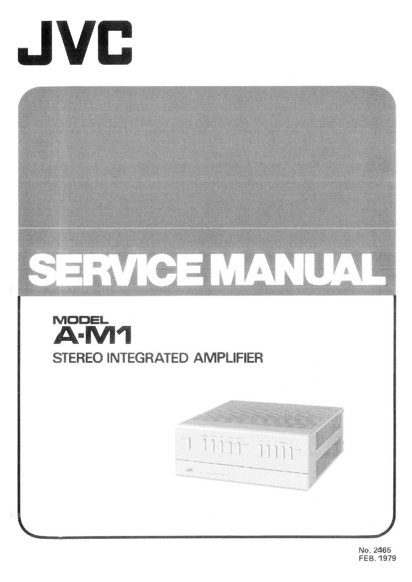 Jvc A M1 Schematic