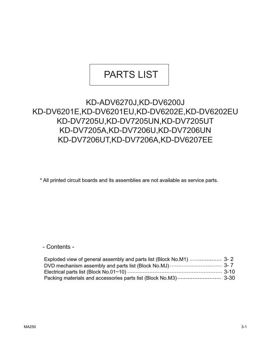 Jvc KDADV 6270 J Service Manual 2