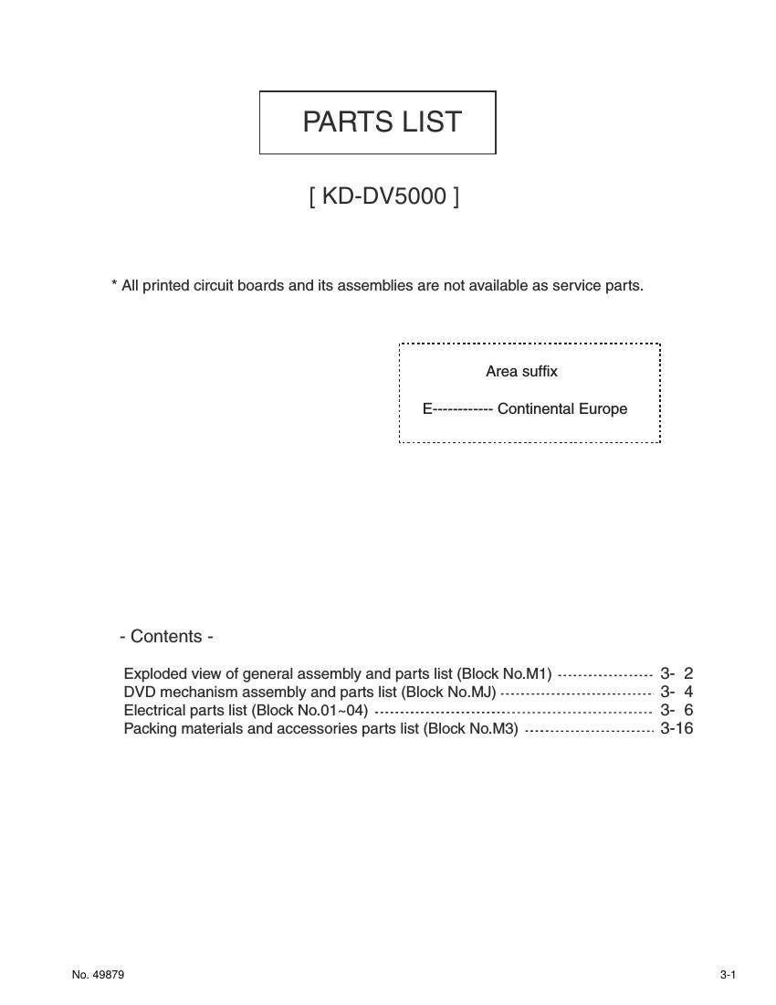 Jvc KDDV 5000 Service Manual 2