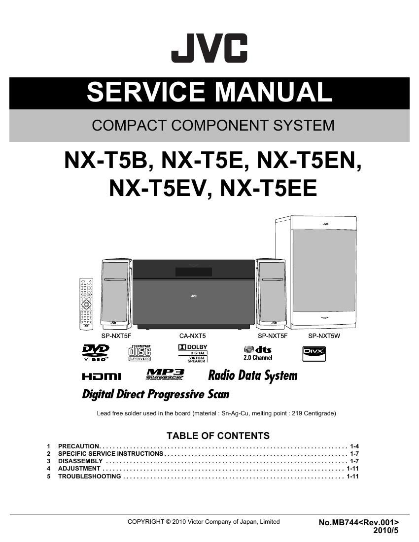 Jvc NXT 5 Service Manual