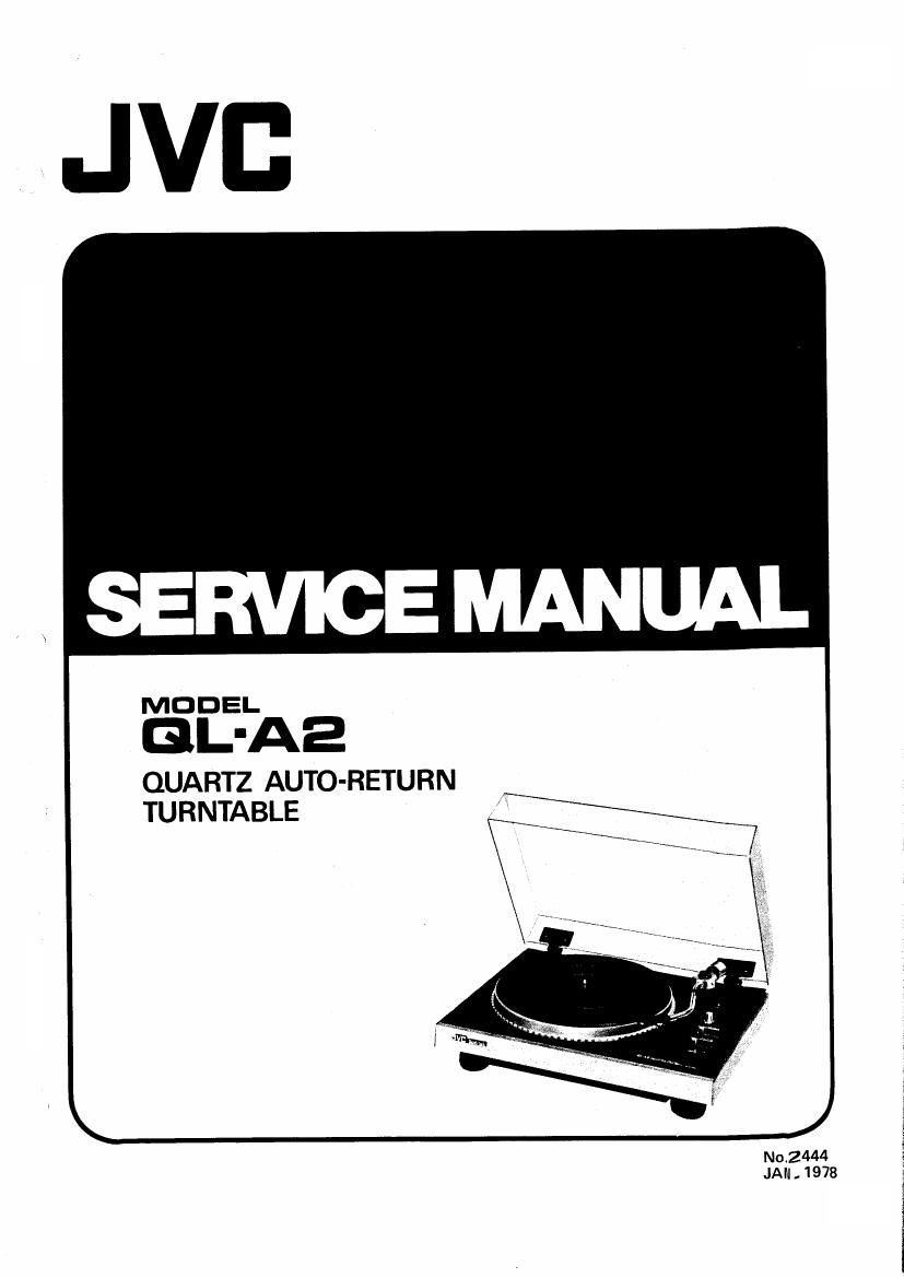 Jvc QLA 2 Service Manual