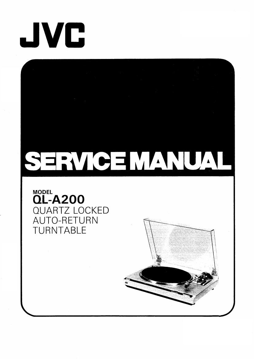 Jvc QLA 200 Service Manual