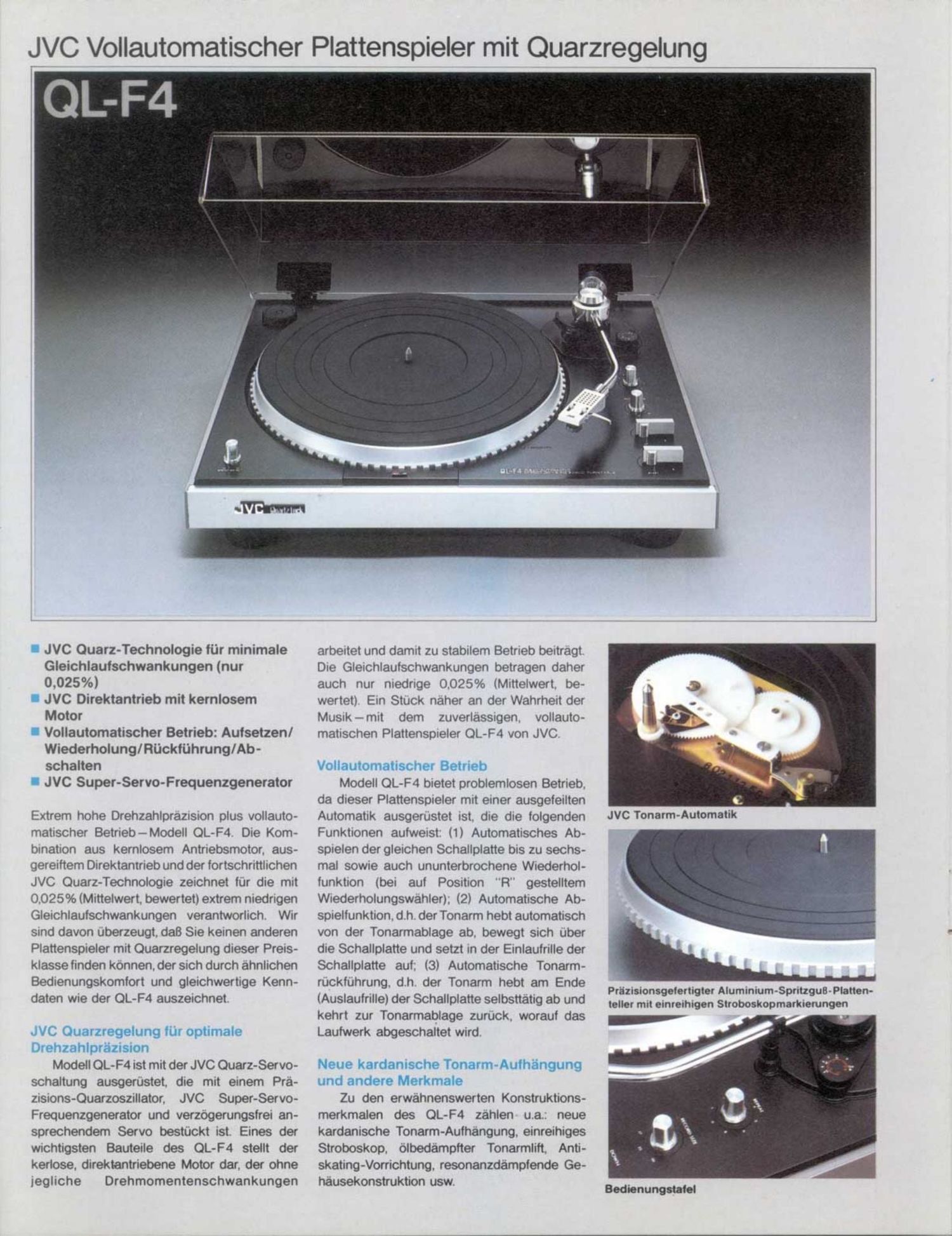 Jvc QLF 4 Brochure