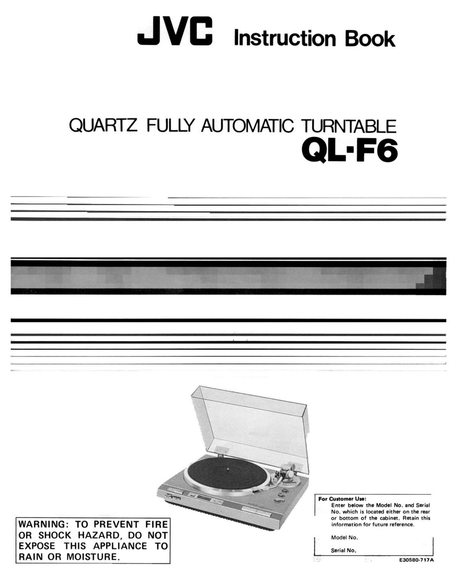 Jvc QLF 6 Owners Manual