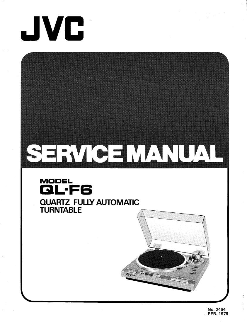 Jvc QLF 6 Service Manual