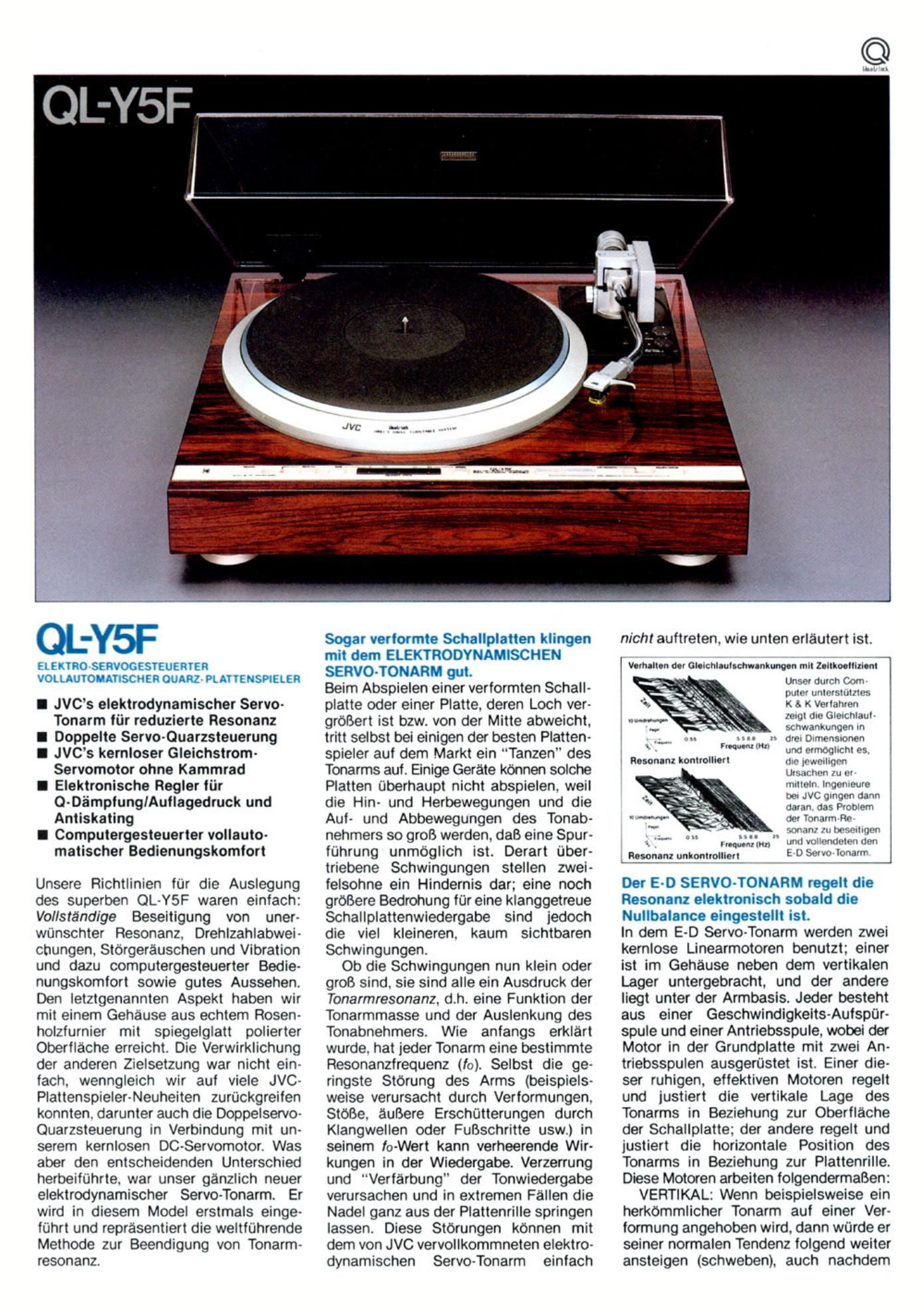 Jvc QLY 5 F Brochure