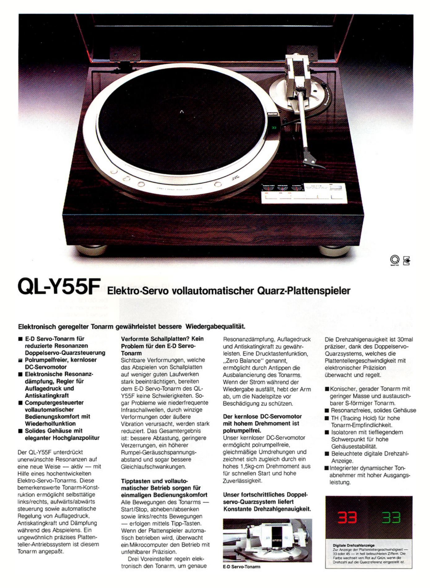 Jvc QLY 55 F Brochure