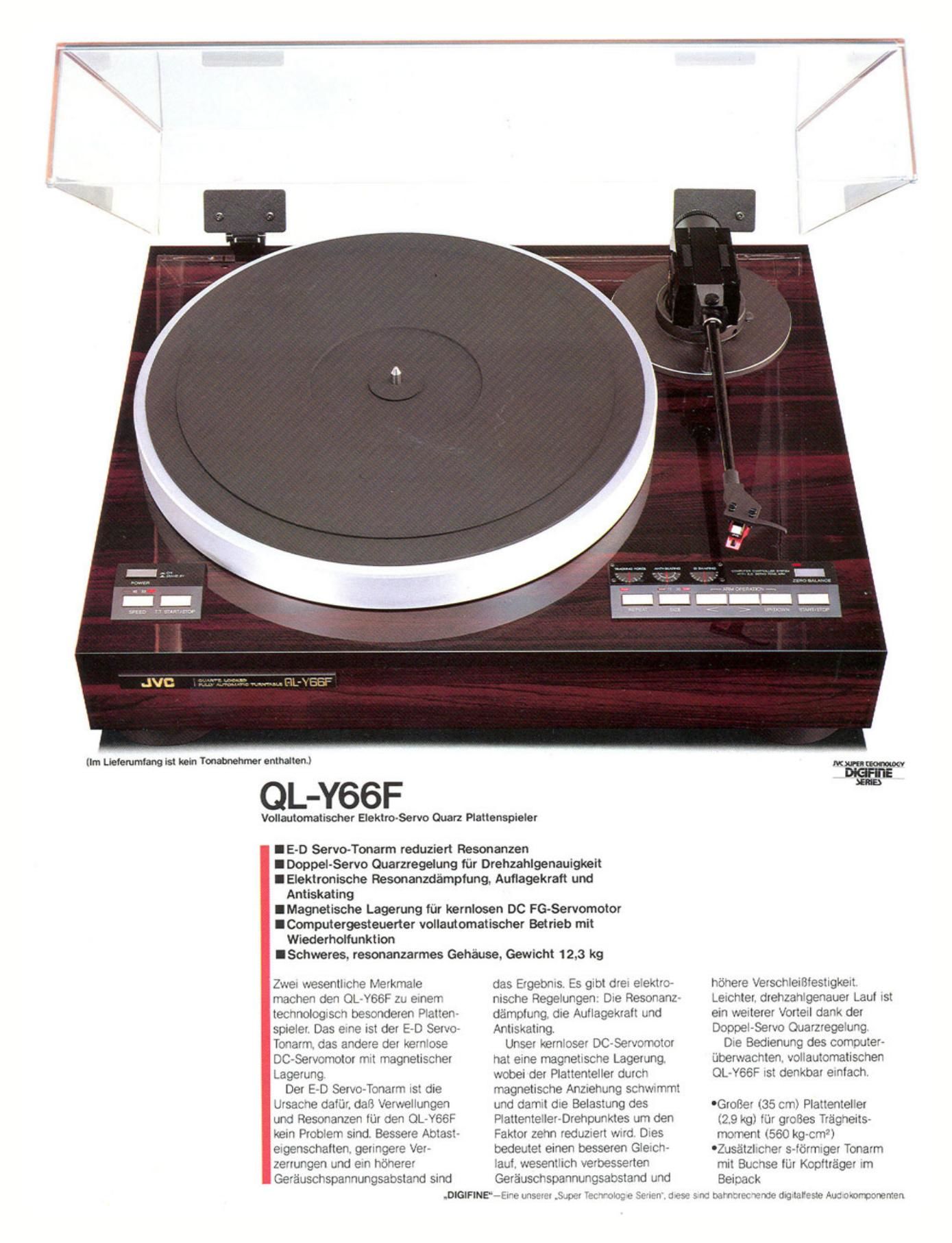 Jvc QLY 66 F Brochure