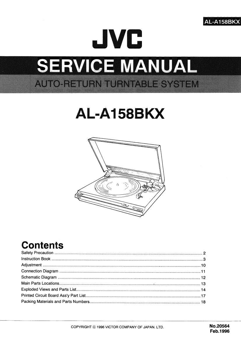 Jvc THA 9 Schematic