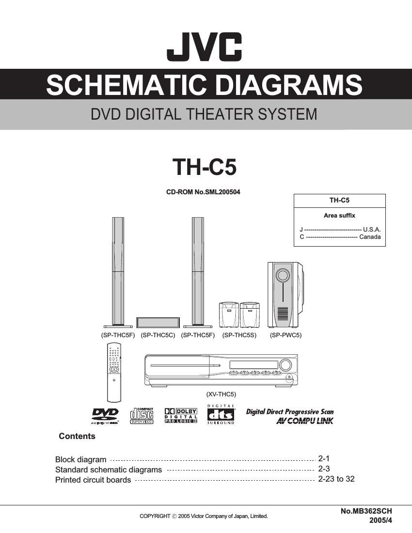 Jvc THC 5 Schematic