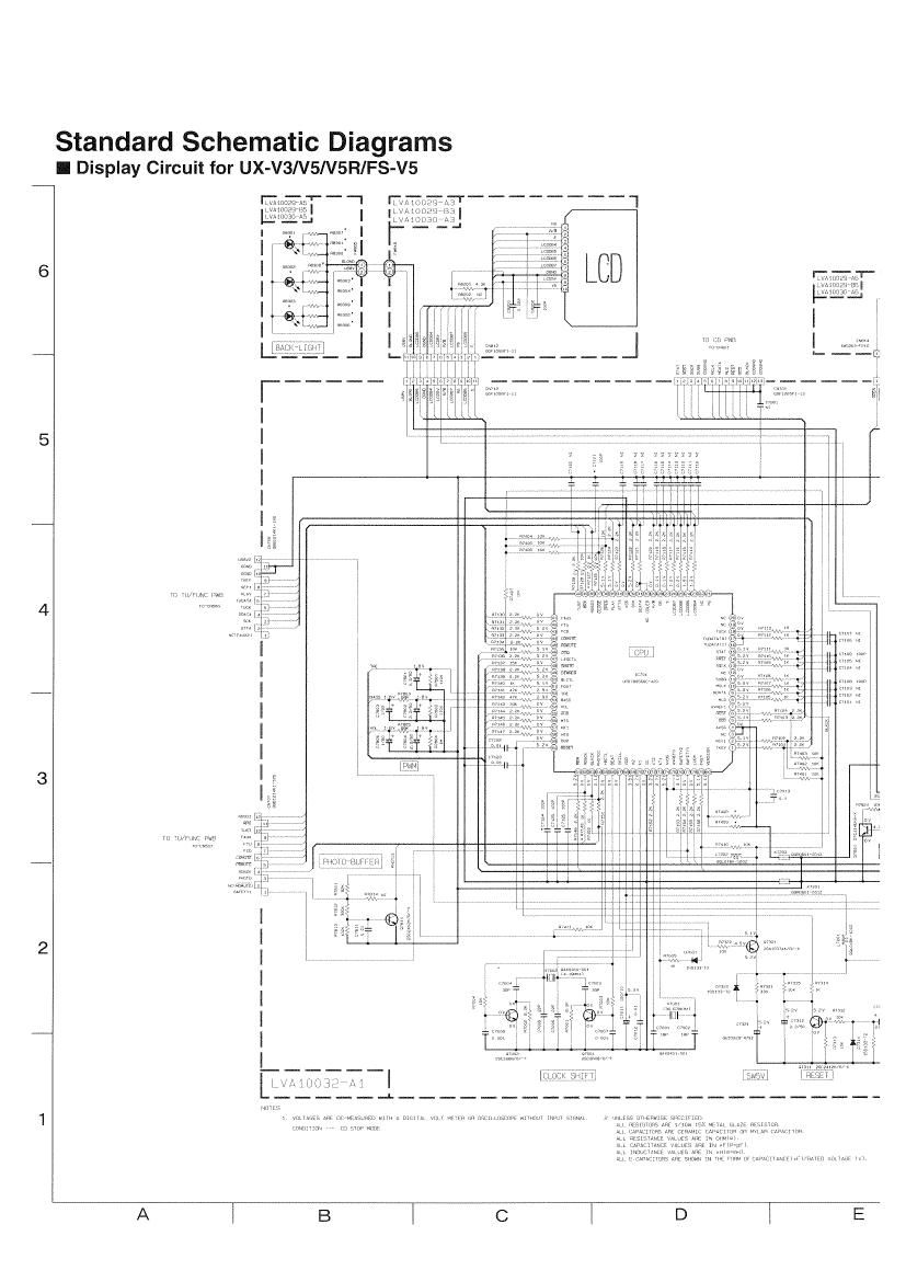 Jvc UXV 5 Schematic