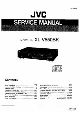 Jvc XLV 550 BK Service Manual