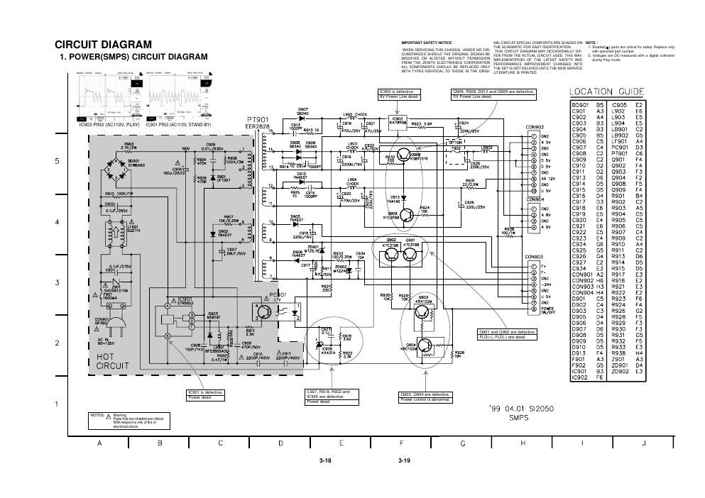 lg 2300 n schematic