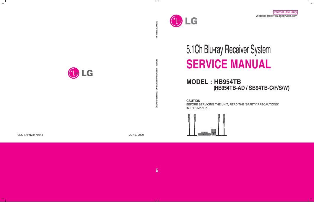 lg hb 954 tbad service manual