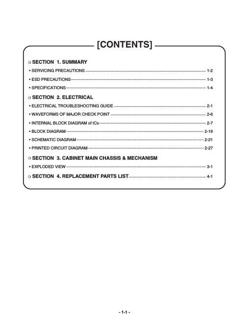 lg lacm 5500 service manual