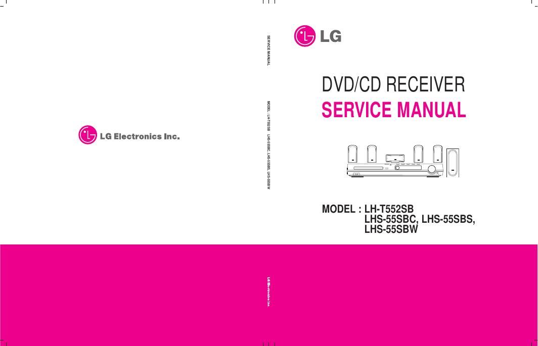 lg lhs 55 sbc service manual