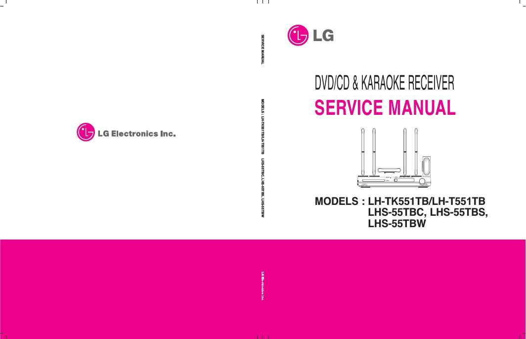 lg lhs 55 tbc service manual