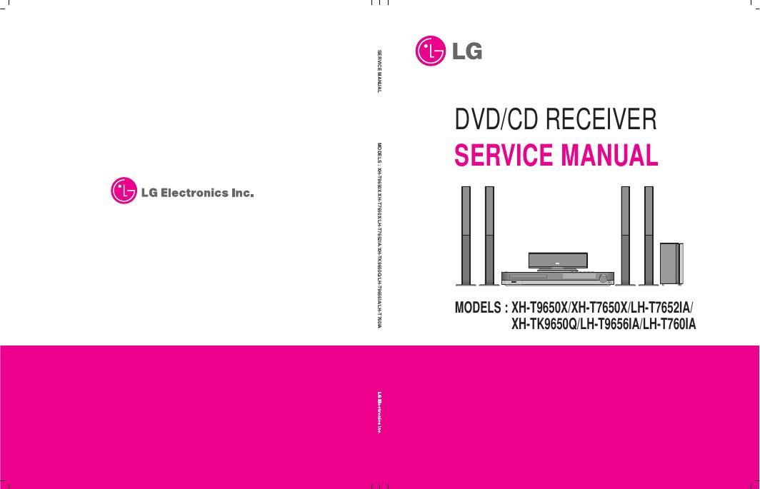 lg lht 7601 ia service manual