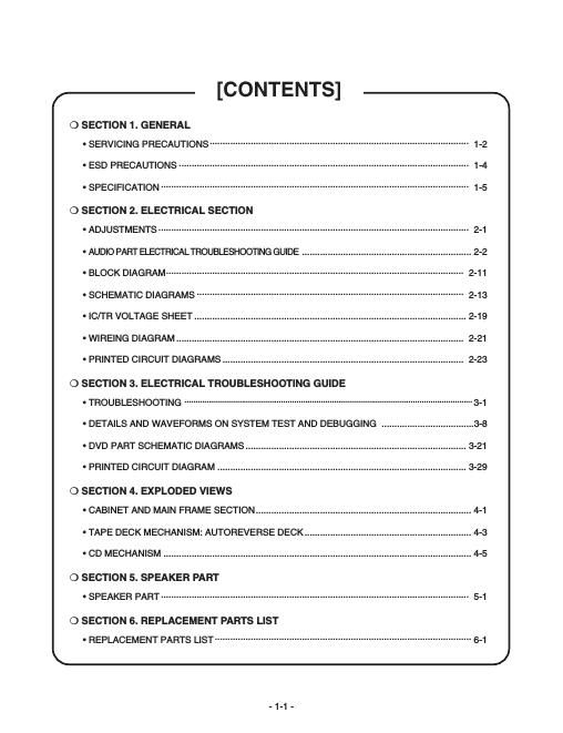 lg lxd 2230 d service manual