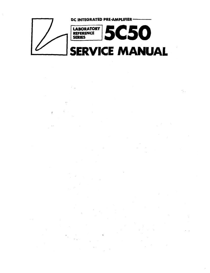 luxman 5 c 50 service manual