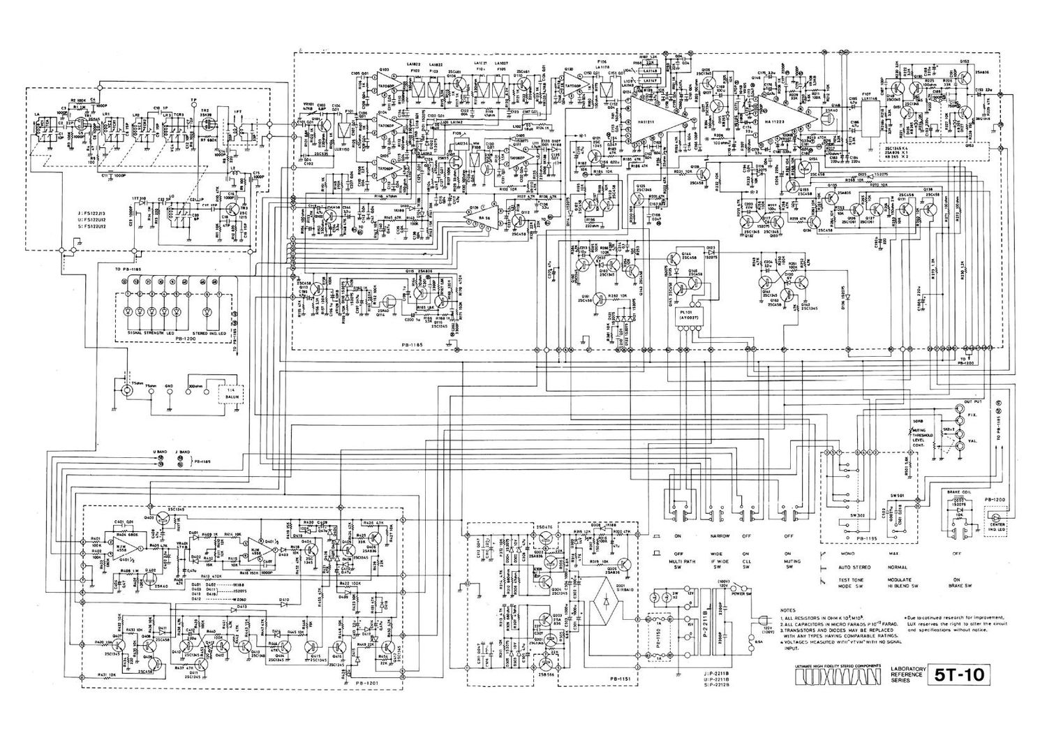 Luxman 5 T 10 Schematic alt