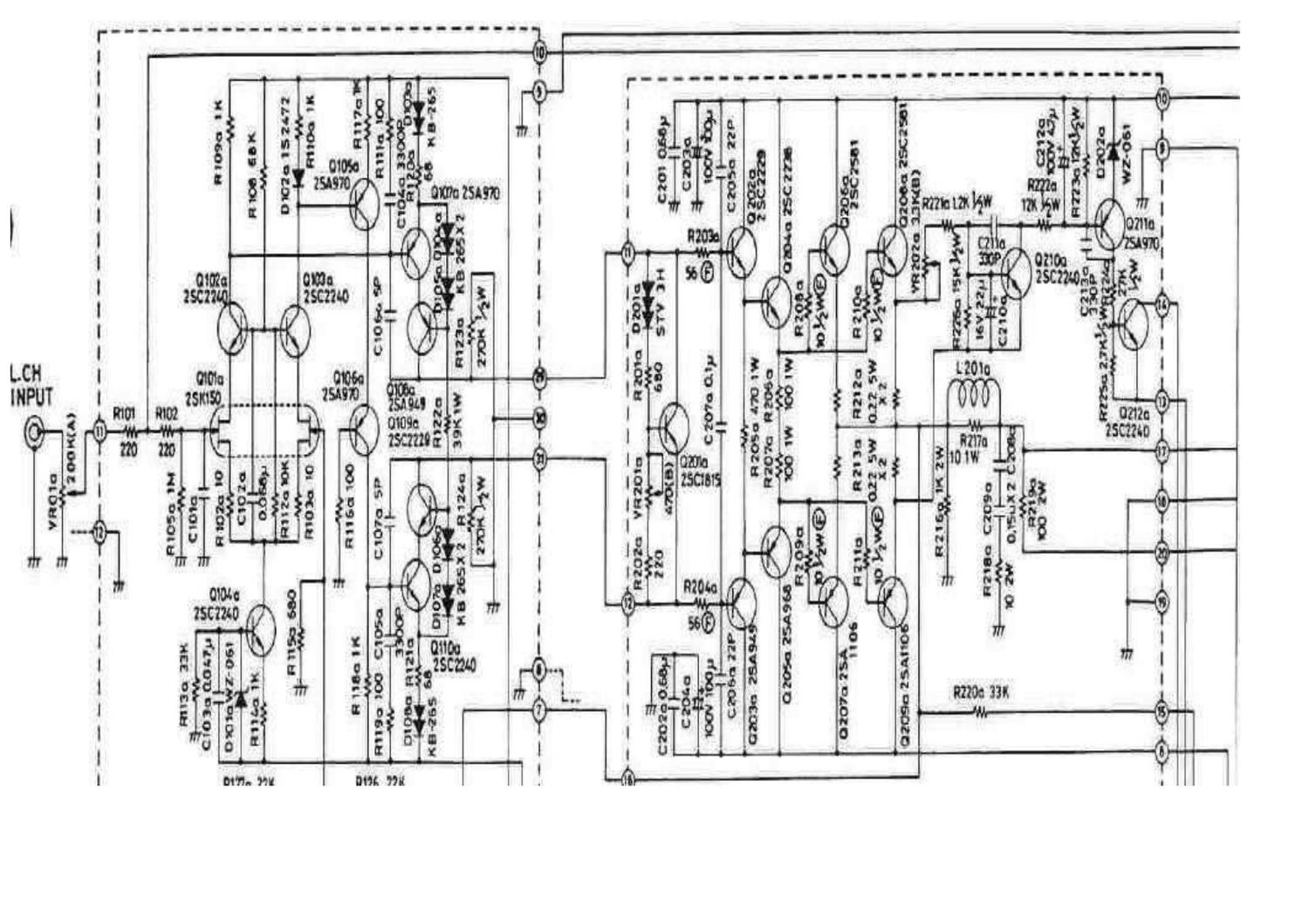 Схема лампового фонокорректора luxman