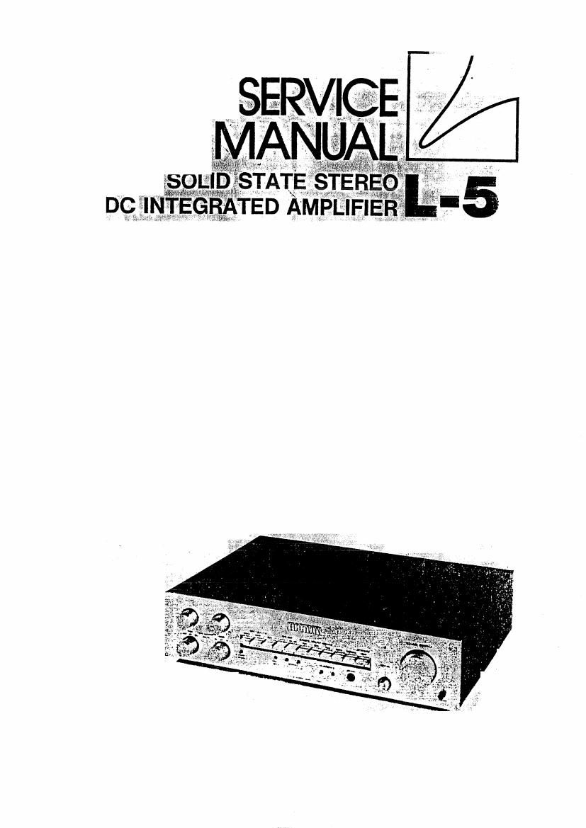 luxman l 5 service manual