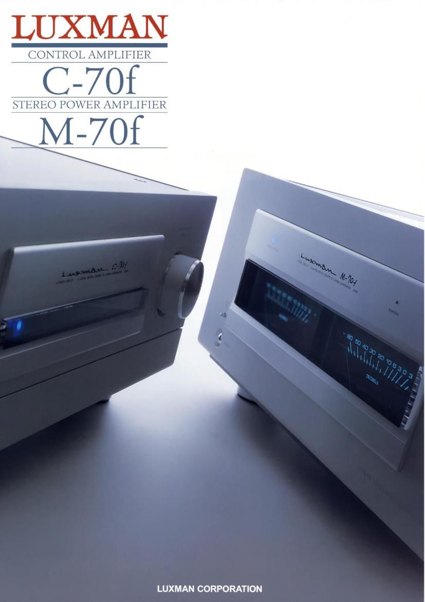 Luxman M 70 Brochure