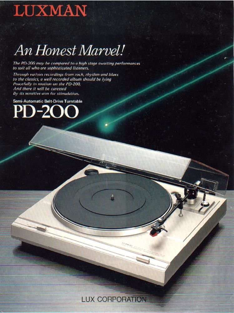 luxman pd 200 brochure