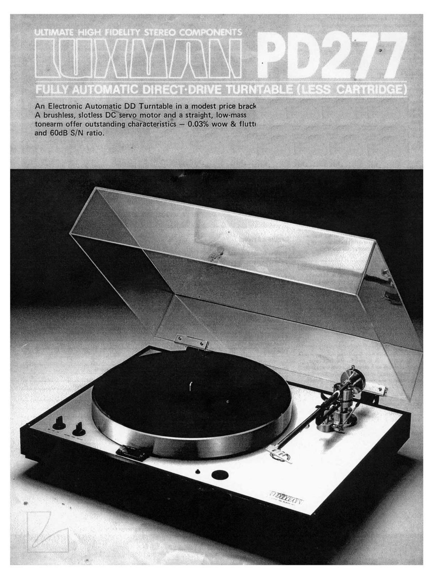 luxman pd 277 brochure