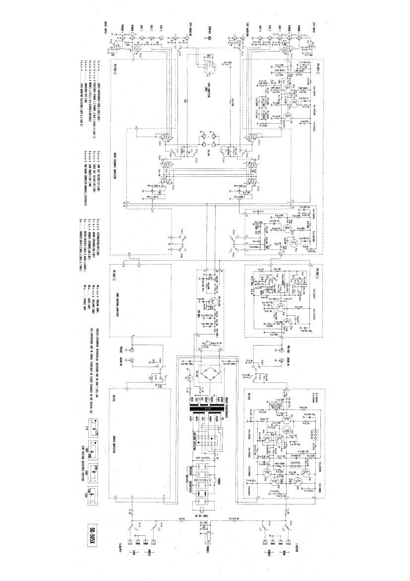 Luxman SQ 505 Schematic