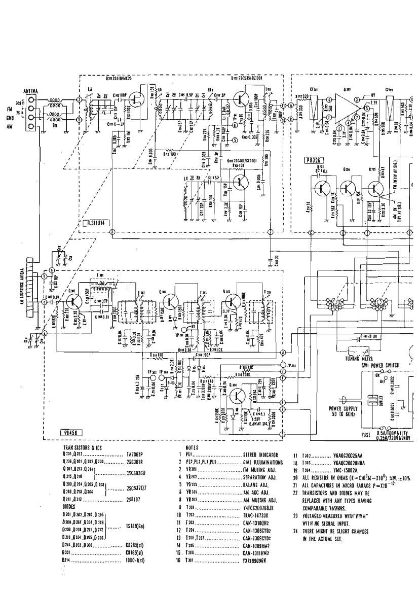 Luxman WL 717 Schematic