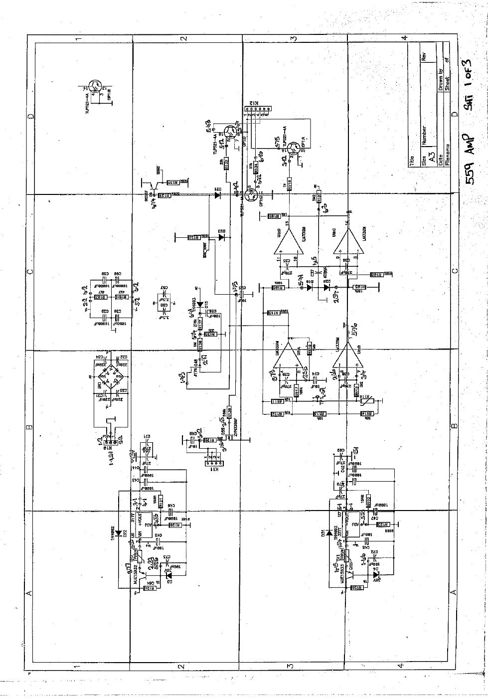 meridian audio 559 schematic