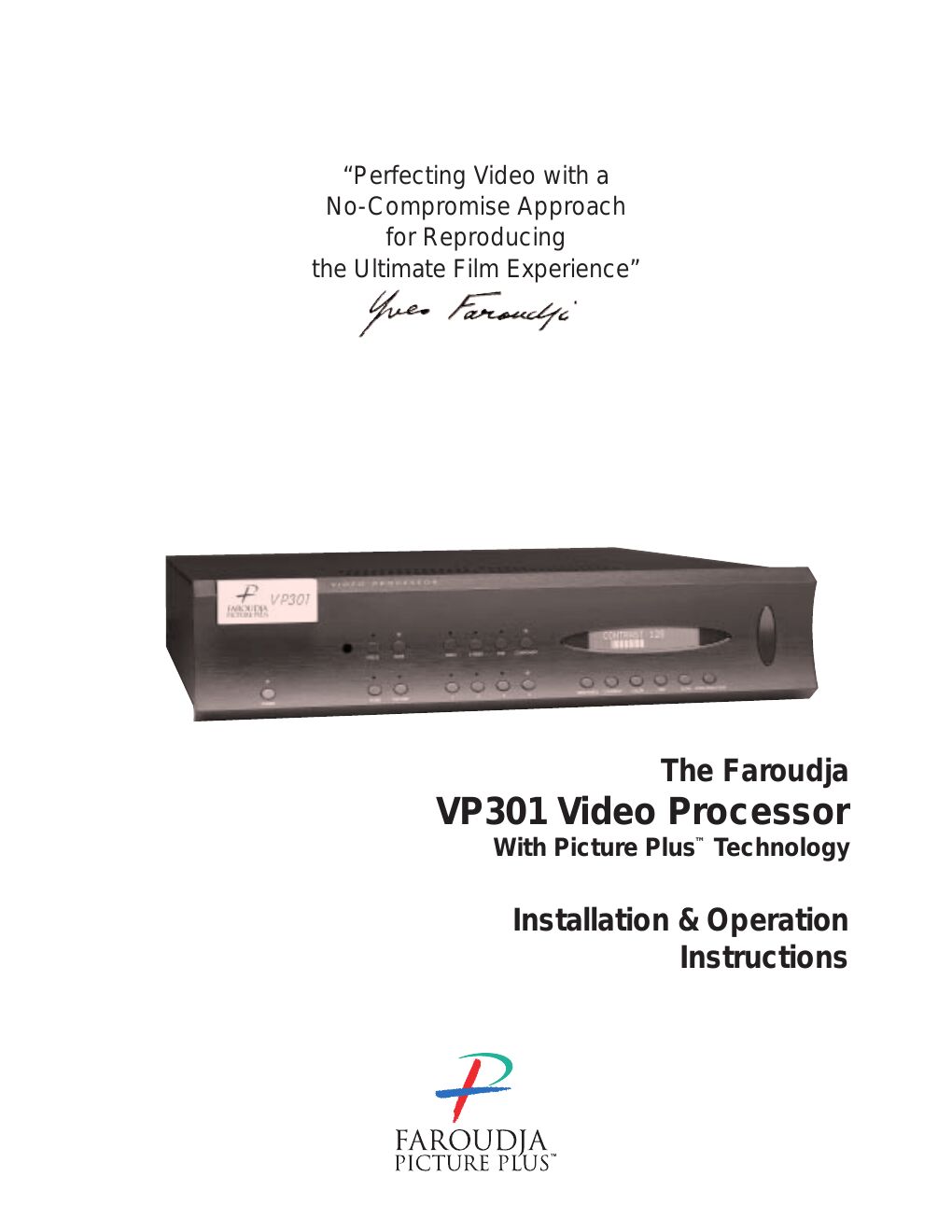 meridian audio vp 301 owners manual