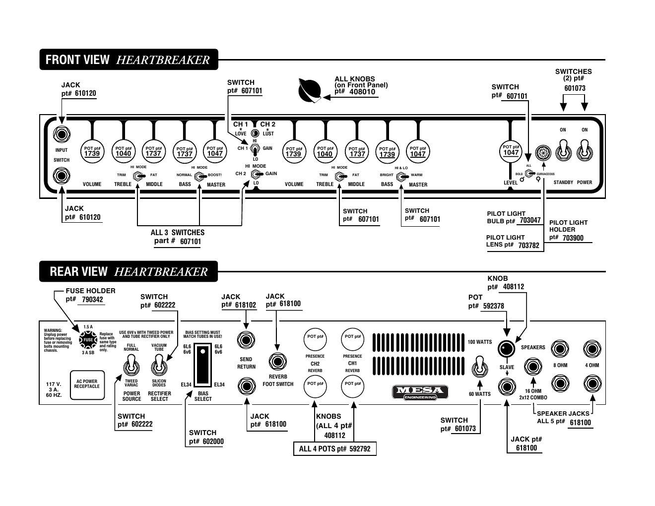 mesaboogie heartbreaker schematics