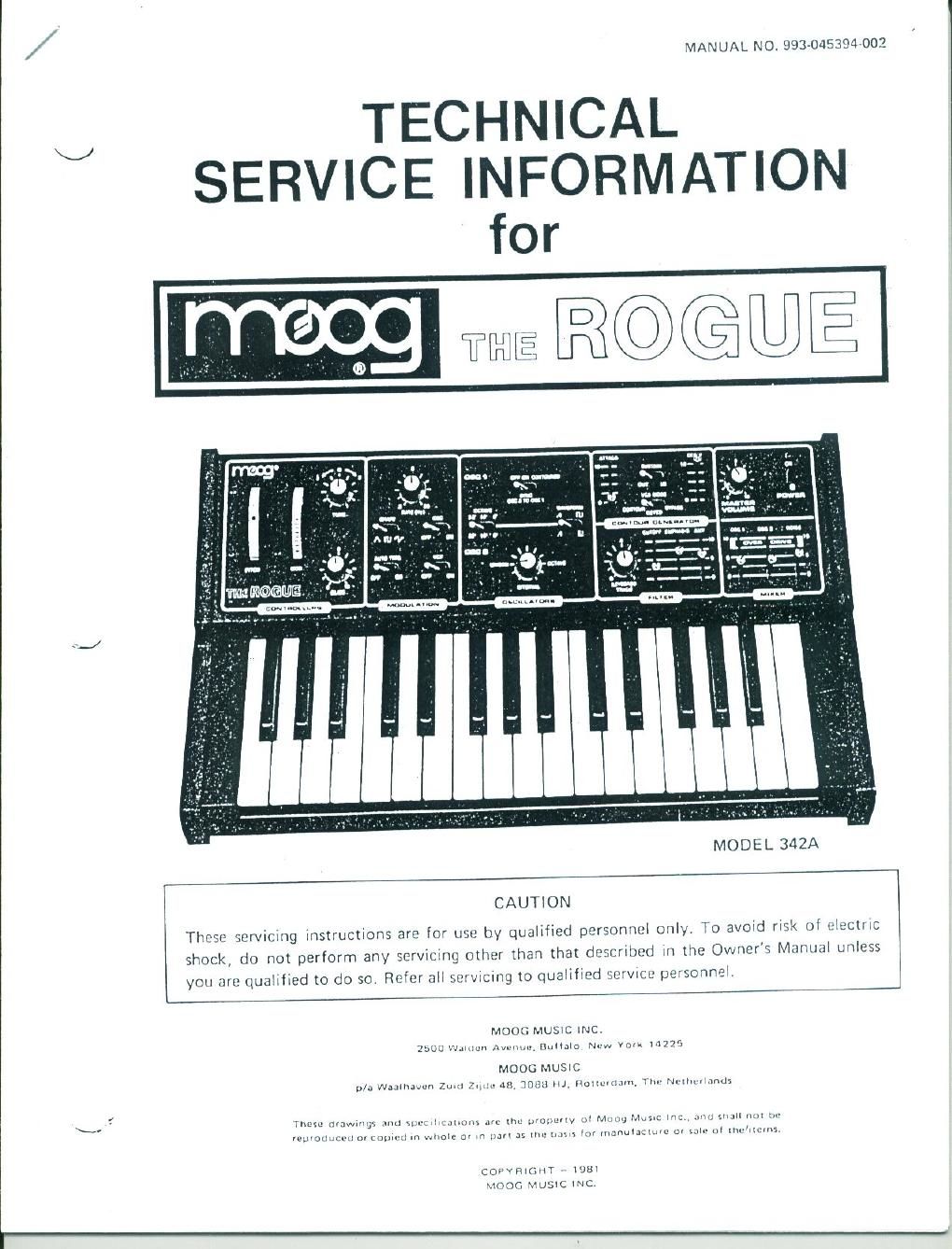 moog rogue service manual 2